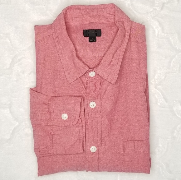 J. Crew Other - J. Crew Salmon Color Button Long Sleeves Shirt